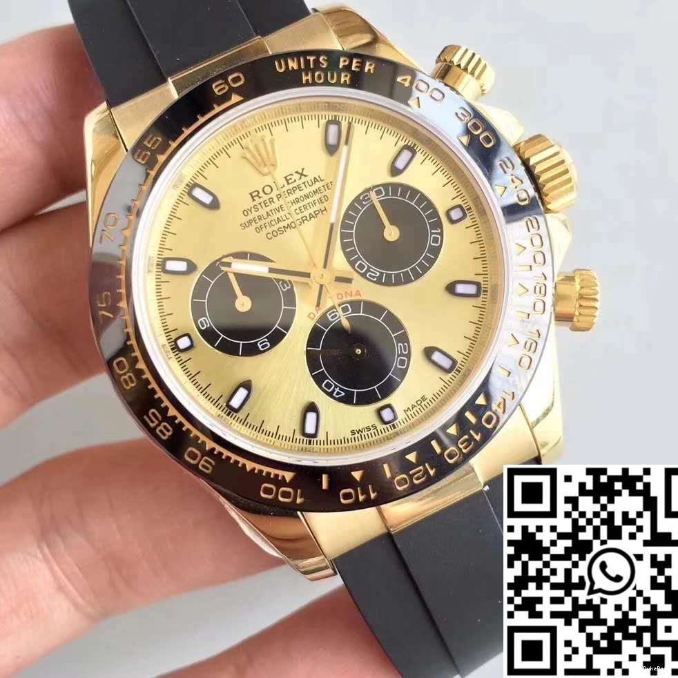 Cosmograph Daytona 116518LN Factory AR Dial Champagne Rolex 1204